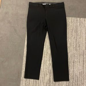 Banana Republic Sloan Trouser Black Sz 6